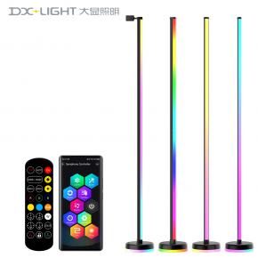 Luminous base floor lamp